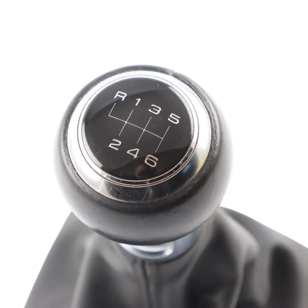 Audi A3 8V Shifter Gear Knob Selector Lever Manual 6 Speed Leather - SKU 8V0863278C - Part number 8V0863278C