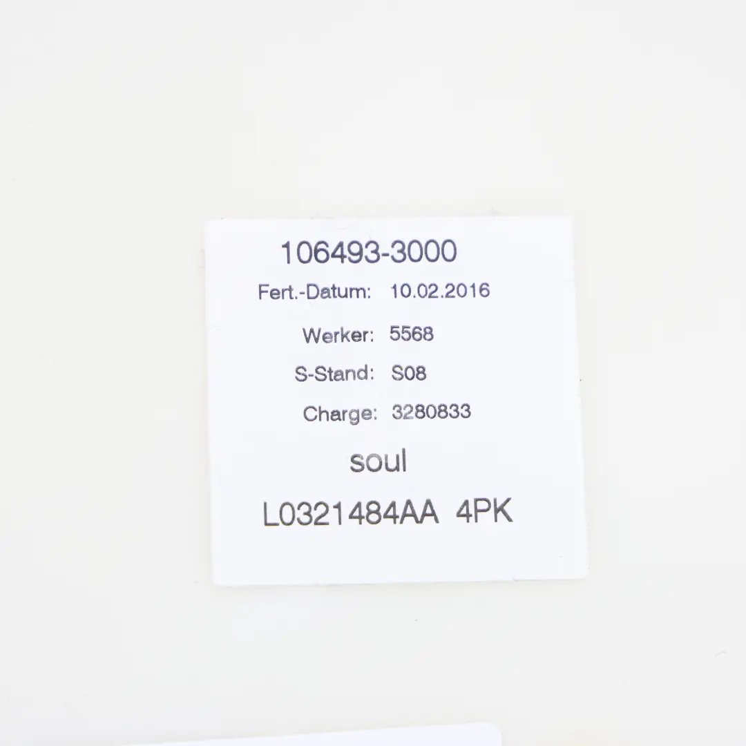 Audi S3 8V Front Seat Back Rest Net Cover Panel Left Right N/O/S - SKU 8V0881969D - Part number 8V0881969D