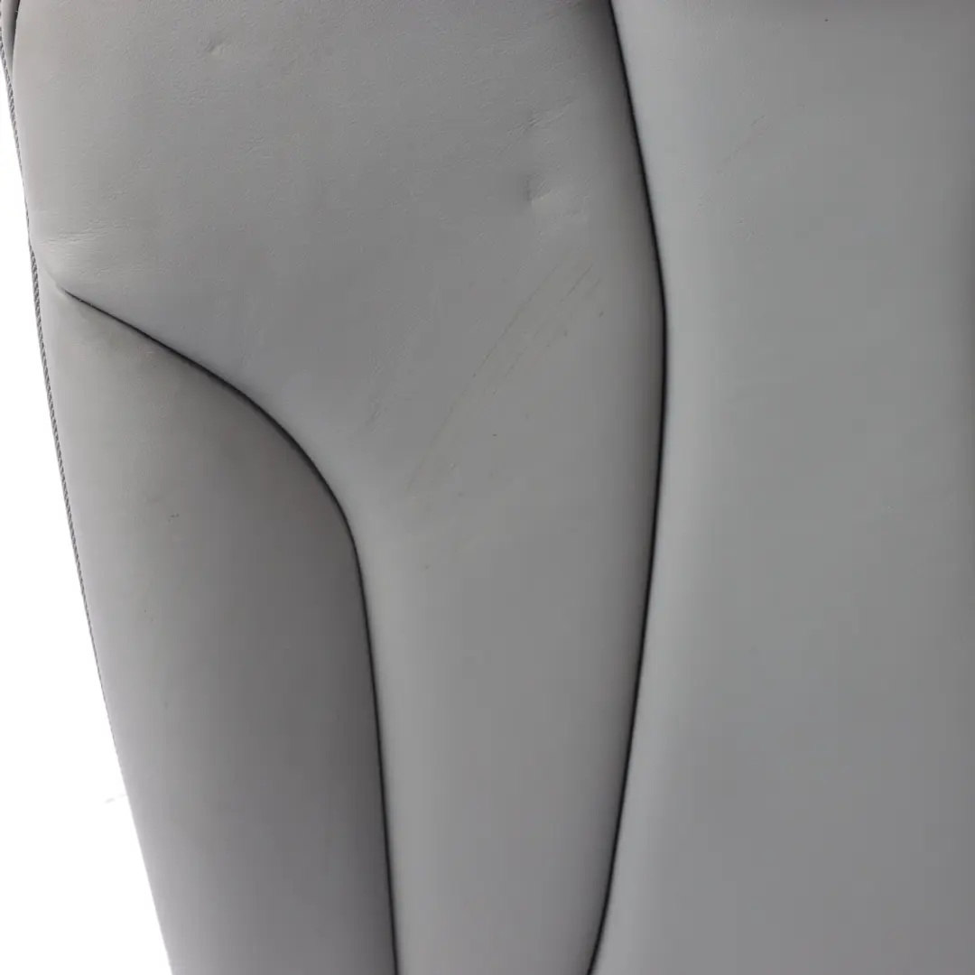 Audi A3 8V Seat Backrest Cover Rear Right O/S Leather Grey - SKU 8V0885806BN - Part number 8V0885806BN