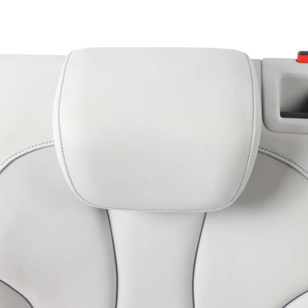 Audi A3 S3 8V Rear Seat Back Rest Cover Cushion Left N/S Leather Mond Silver - SKU 8V0885805L - Part number 8V0885805L