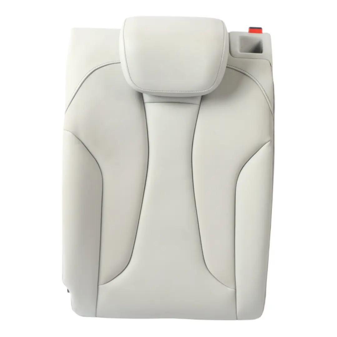 Audi A3 S3 8V Rear Seat Back Rest Cover Cushion Left N/S Leather Mond Silver - SKU 8V0885805L - Part number 8V0885805L