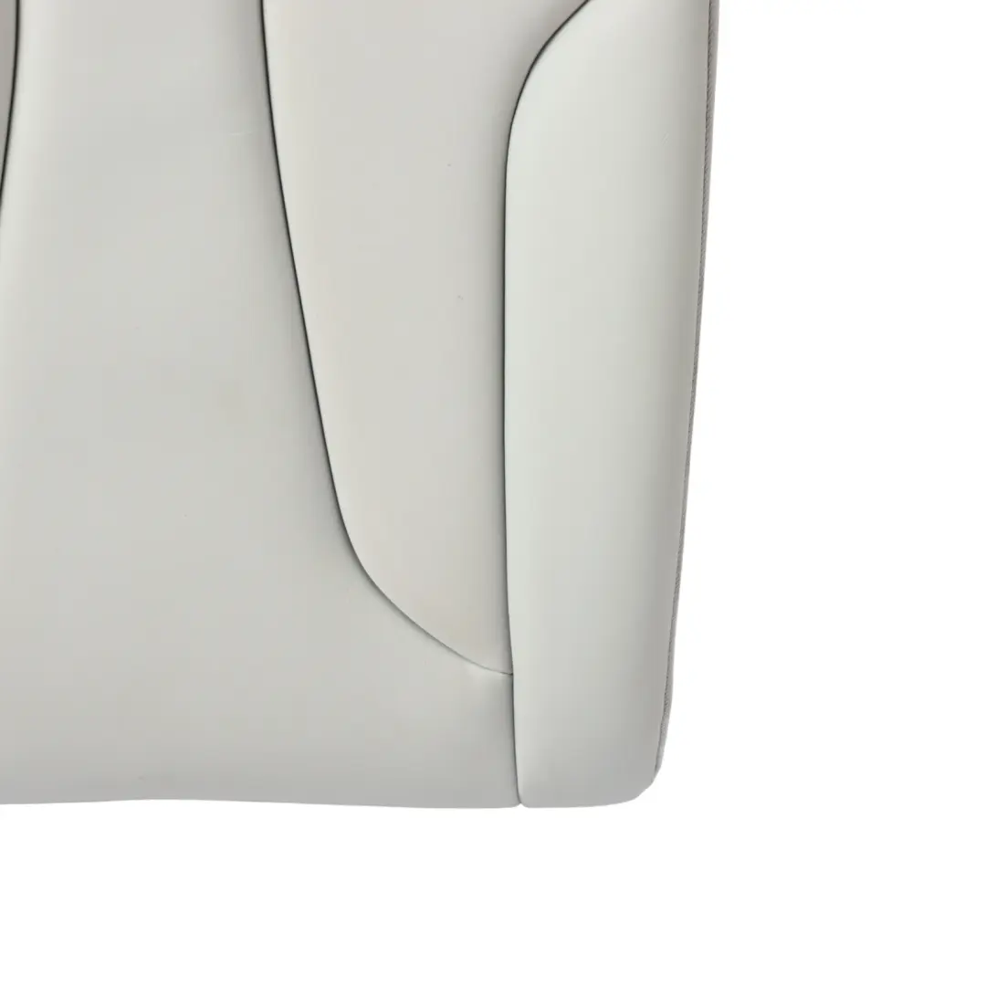 Back Rest Cover Cushion Left N/S Leather Mond Silver to Audi A3 S3 8V Rear Seat with Part number 8V0885805L Audi A3 S3 8V Rear Seat Back Rest Cover Cushion Left N/S Leather Mond Silver - SKU 8V0885805L - Part number 8V0885805L