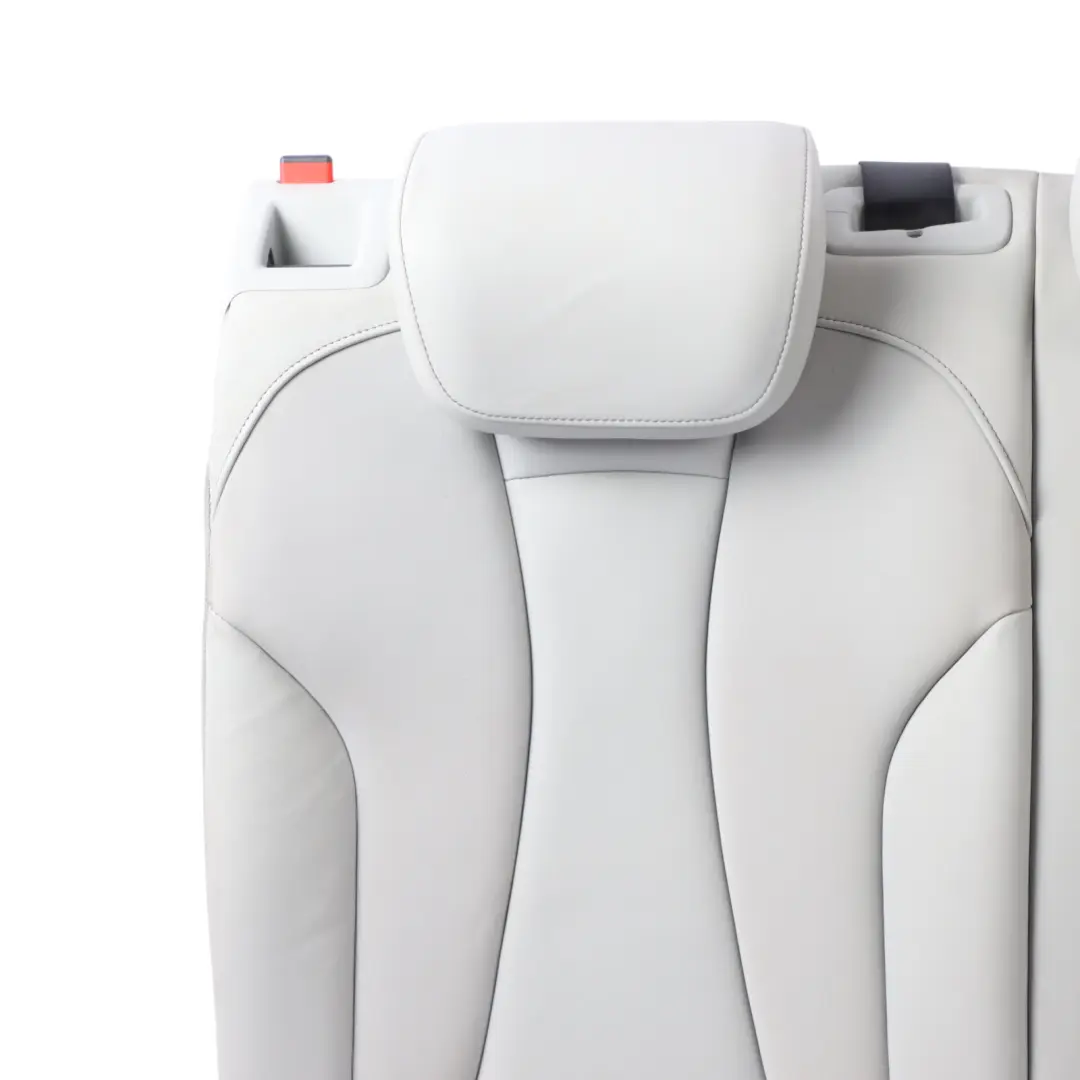 Audi A3 S3 8V Rear Seat Back Rest Cover Cushion Right O/S Leather Mond Silver - SKU 8V0885806L - Part number 8V0885806L