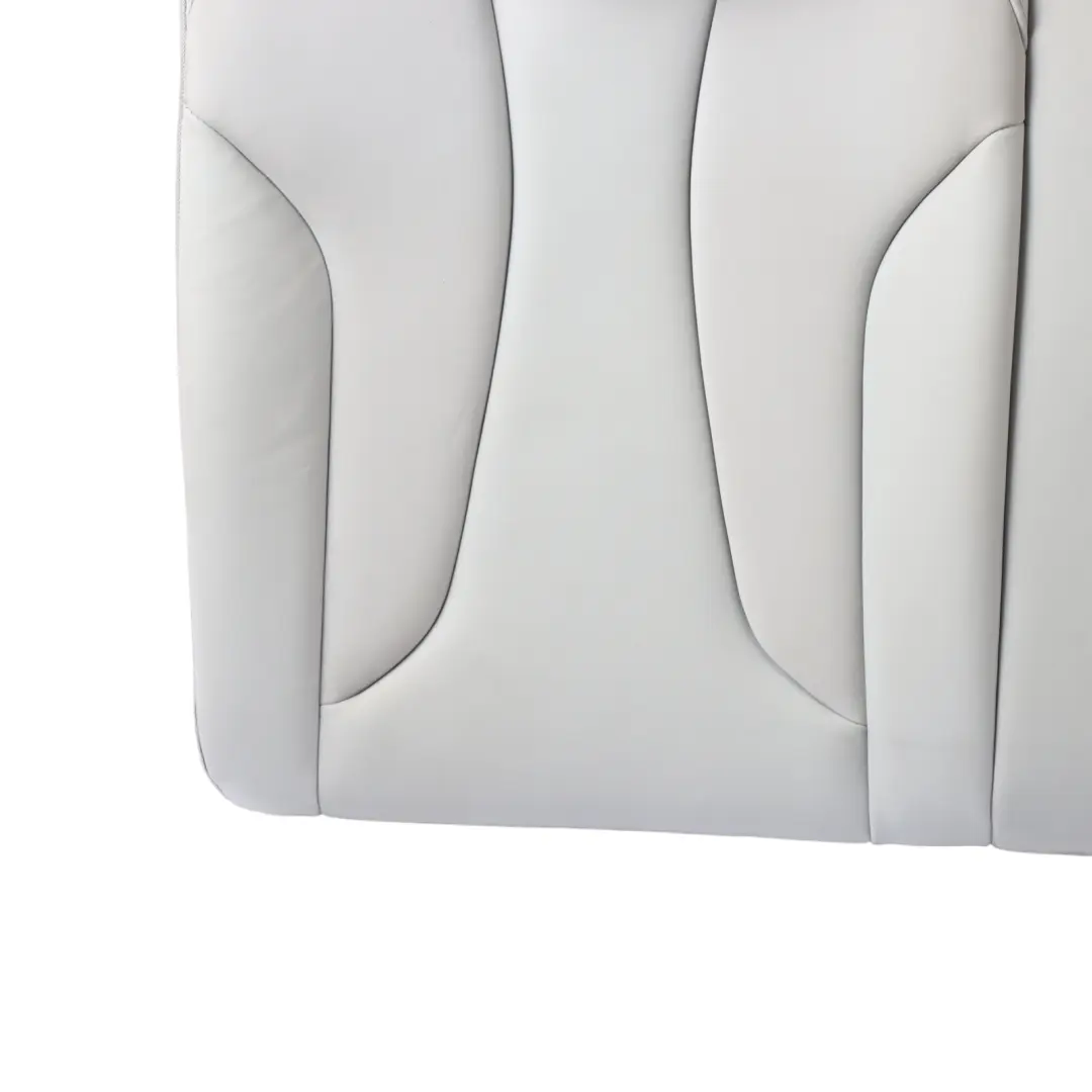 Audi A3 S3 8V Rear Seat Back Rest Cover Cushion Right O/S Leather Mond Silver - SKU 8V0885806L - Part number 8V0885806L