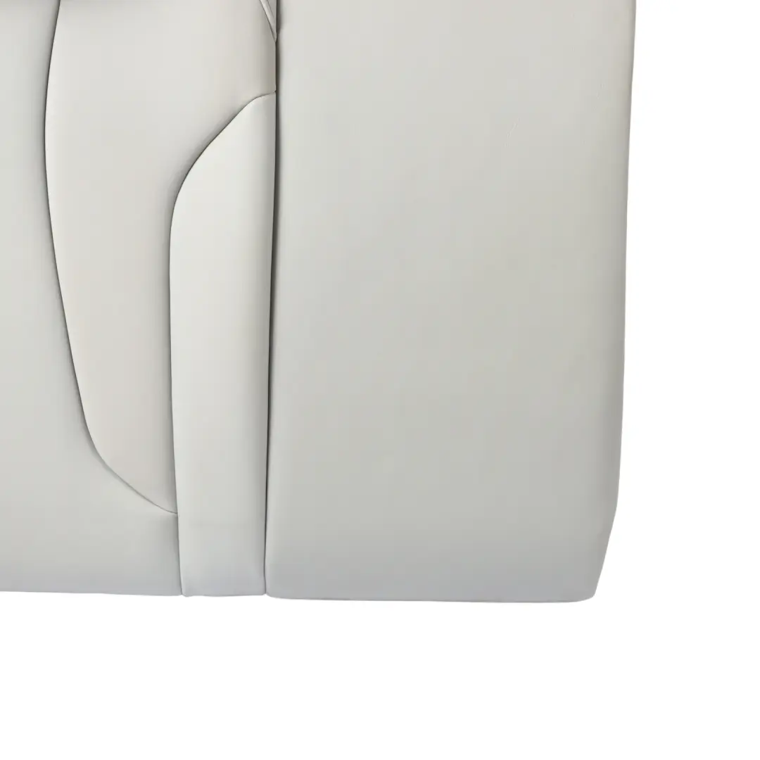 Audi A3 S3 8V Rear Seat Back Rest Cover Cushion Right O/S Leather Mond Silver - SKU 8V0885806L - Part number 8V0885806L