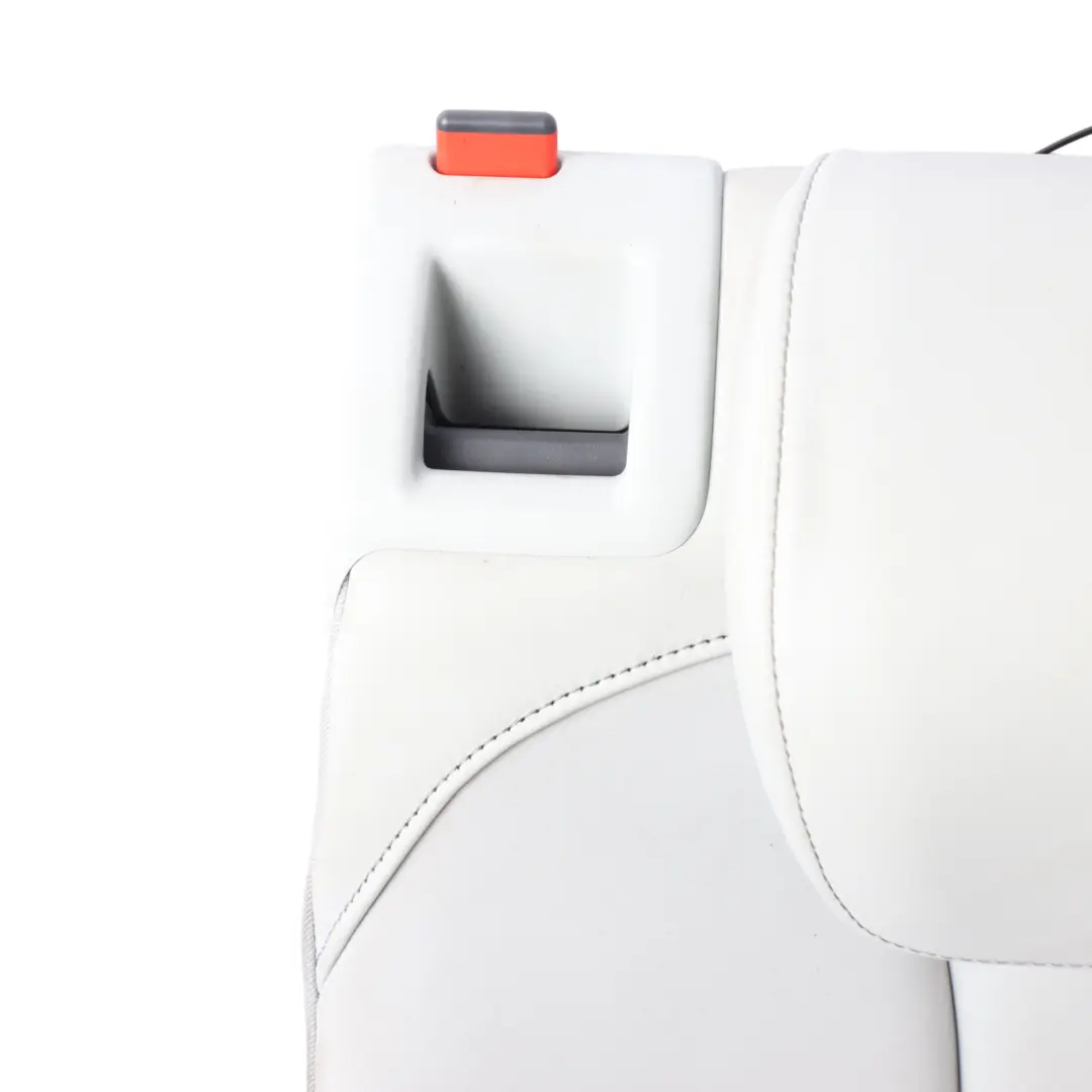 Audi A3 S3 8V Rear Seat Back Rest Cover Cushion Right O/S Leather Mond Silver - SKU 8V0885806L - Part number 8V0885806L