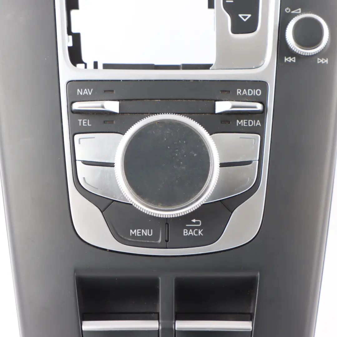 MMI Centre Console Multimedia Sat Nav Switch Panel to Audi S3 8V with Part number 8V0919614K Audi S3 8V MMI Centre Console Multimedia Sat Nav Switch Panel - SKU 8V0919614K - Part number 8V0919614K