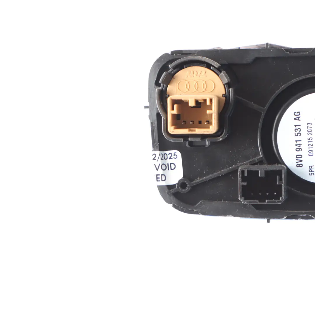 Fog Lamp Headlight Dashboard Control Switch Panel to Audi A3 8V with Part number 8V0941531AG Audi A3 8V Fog Lamp Headlight Dashboard Control Switch Panel - SKU 8V0941531AG - Part number 8V0941531AG