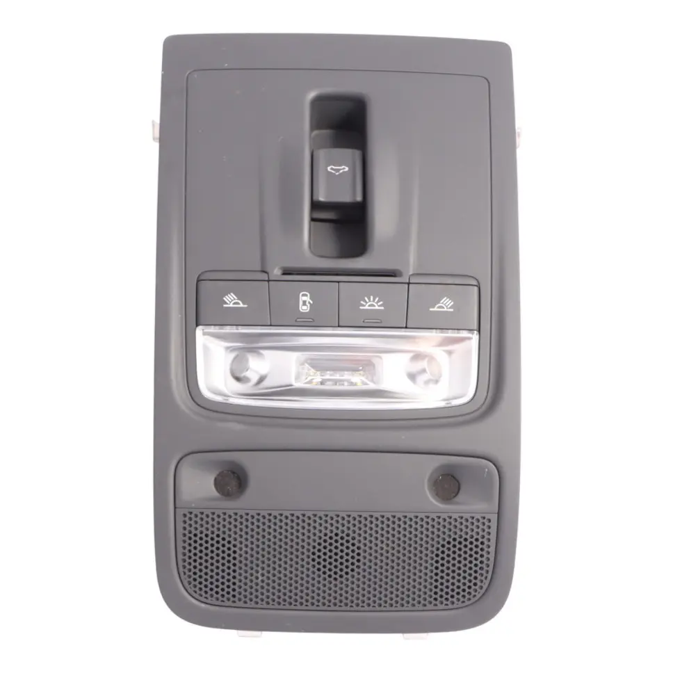 Front Roof Light Interior Reading Lamp Switch Panel to Audi A3 S3 8V with Part number 8V0947135D Audi A3 S3 8V Front Roof Light Interior Reading Lamp Switch Panel - SKU 8V0947135D - Part number 8V0947135D
