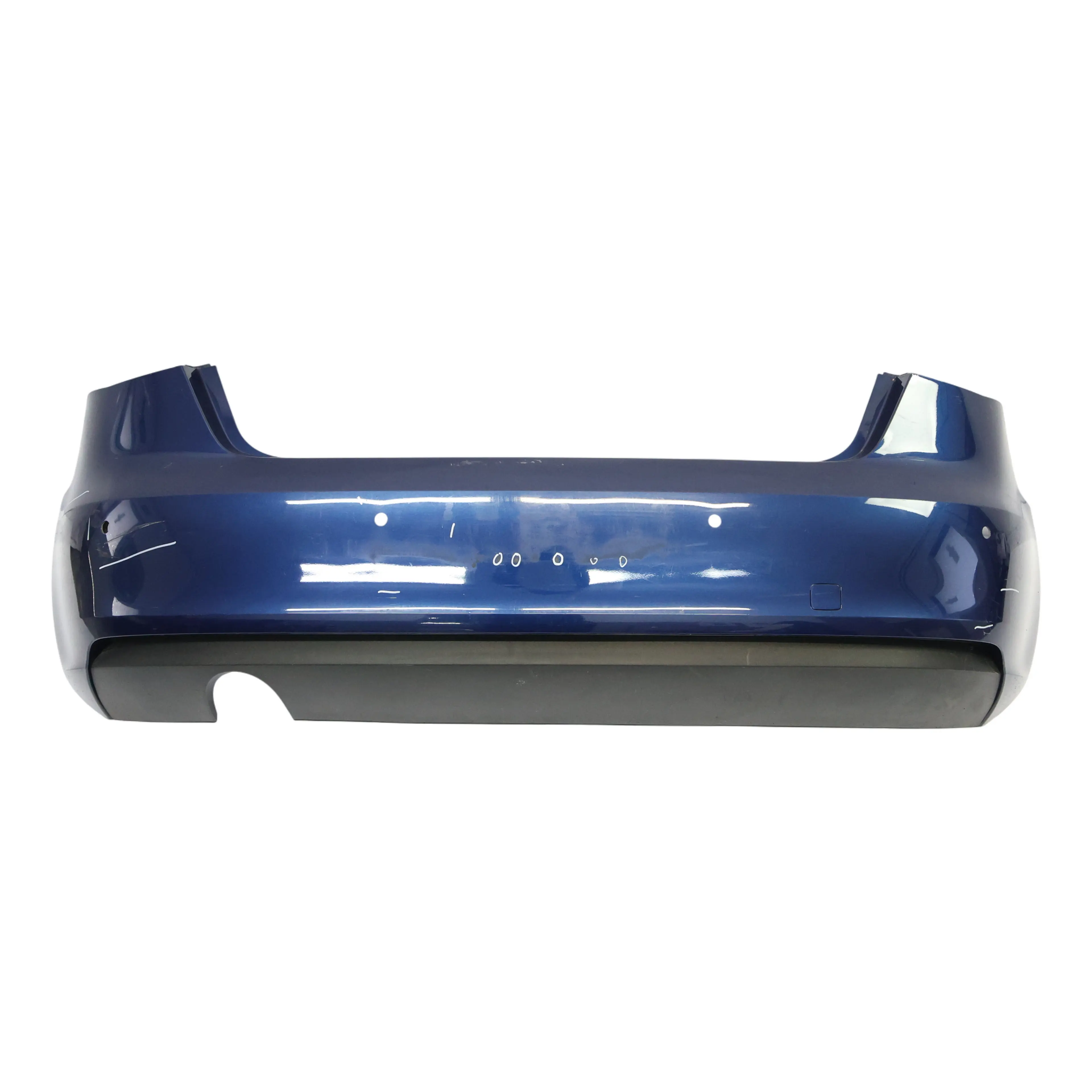 Audi A3 8V Hatchback Rear Bumper Trim Panel Scuba Blue Metallic - X5Q
