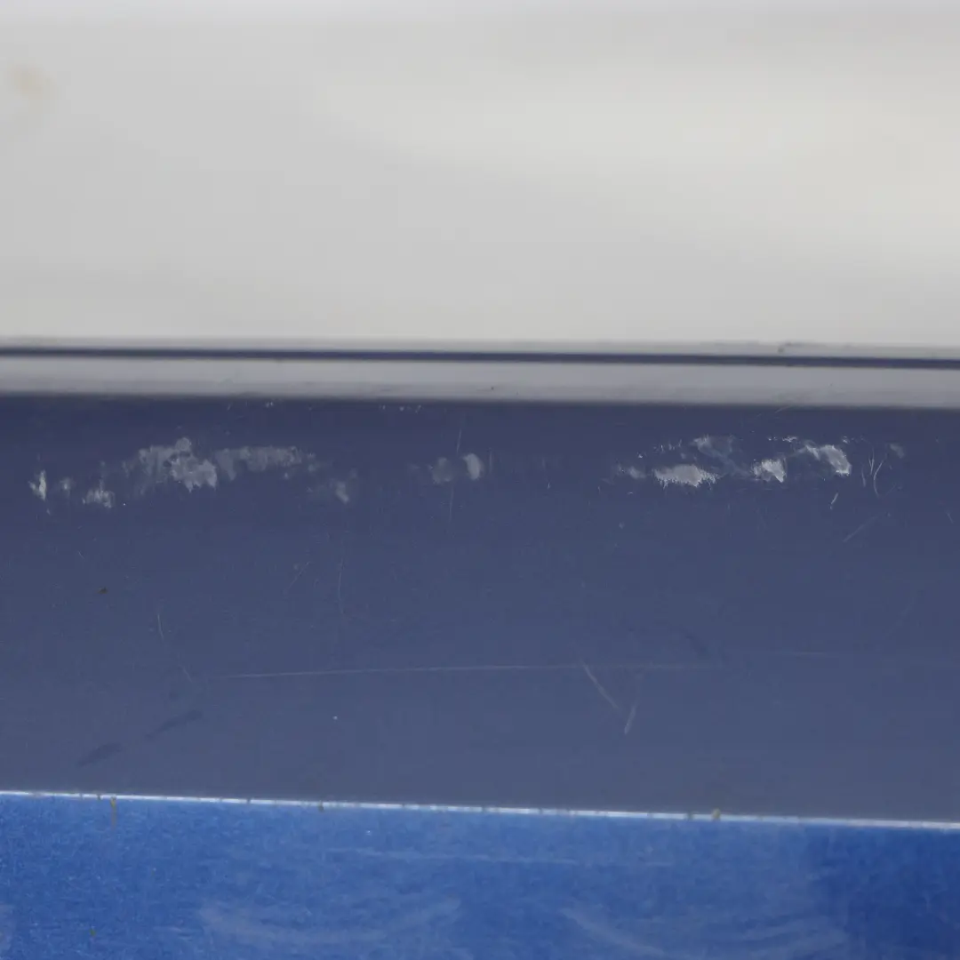 Audi A3 8V Hatchback Rear Bumper Trim Panel Scuba Blue Metallic - X5Q - SKU 8V3807067A-SCU - Part number 8V3807067A