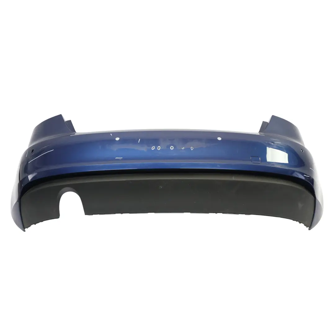 Audi A3 8V Hatchback Rear Bumper Trim Panel Scuba Blue Metallic - X5Q - SKU 8V3807067A-SCU - Part number 8V3807067A