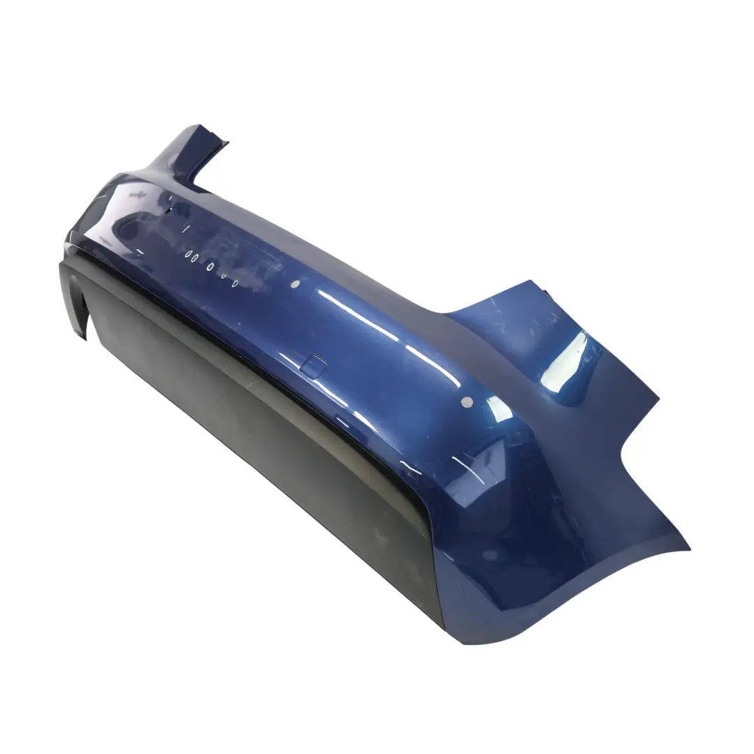 Audi A3 8V Hatchback Rear Bumper Trim Panel Scuba Blue Metallic - X5Q - SKU 8V3807067A-SCU - Part number 8V3807067A