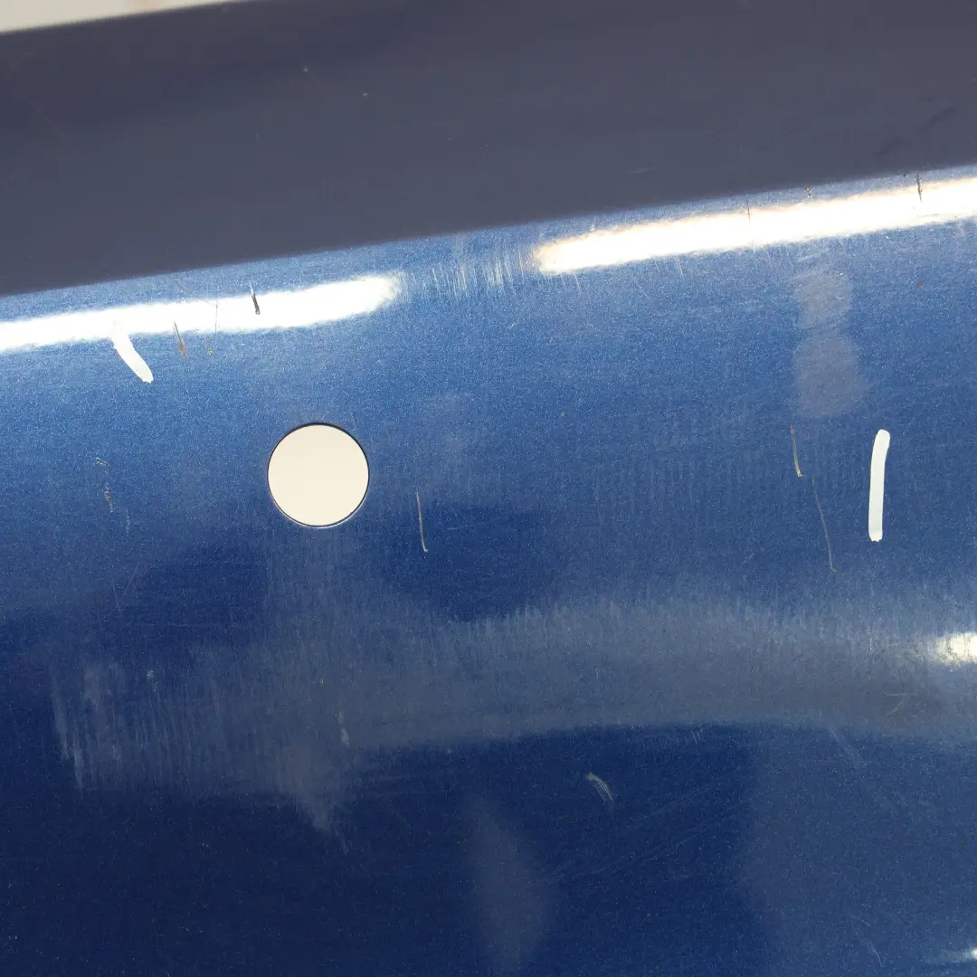 Audi A3 8V Hatchback Rear Bumper Trim Panel Scuba Blue Metallic - X5Q - SKU 8V3807067A-SCU - Part number 8V3807067A