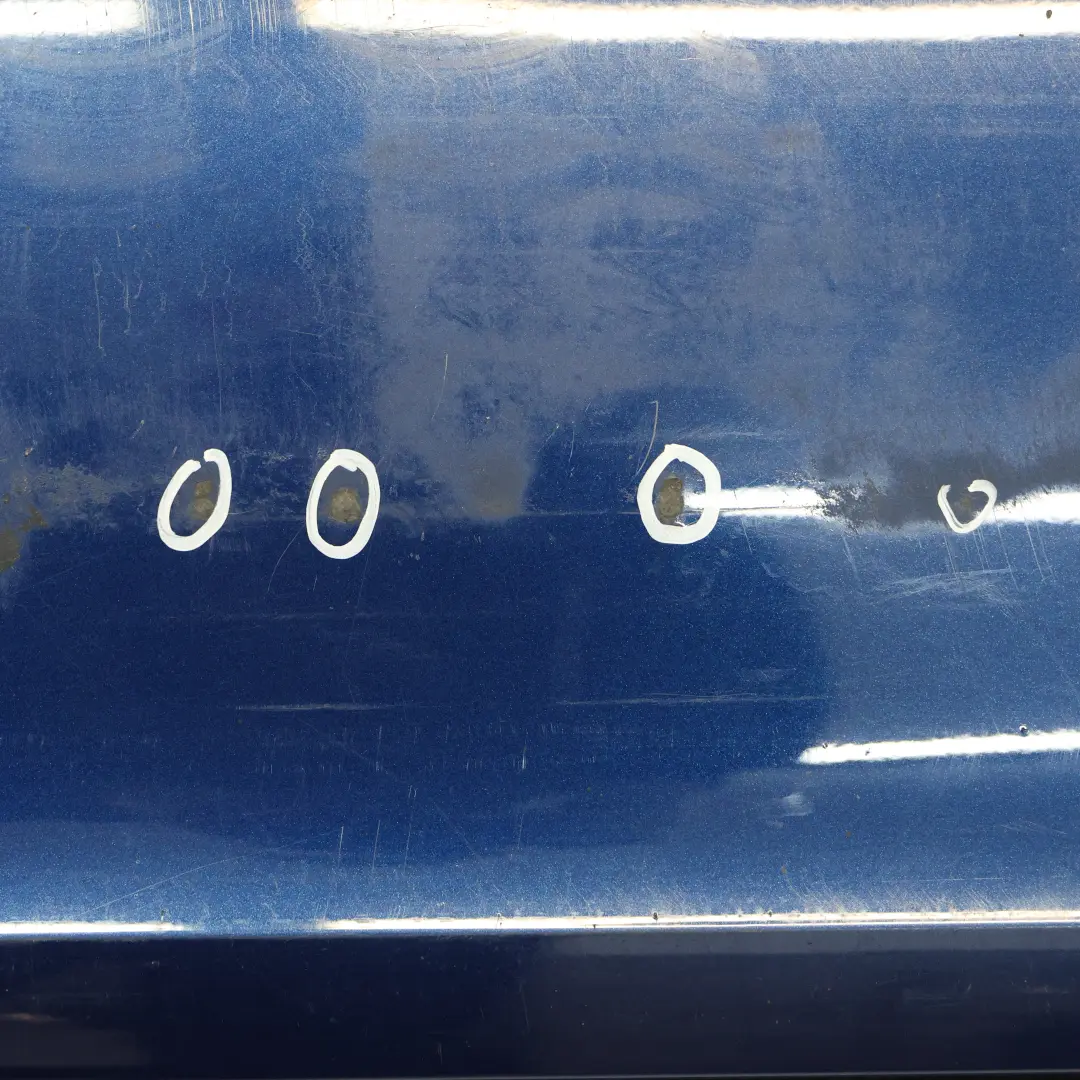 Audi A3 8V Hatchback Rear Bumper Trim Panel Scuba Blue Metallic - X5Q - SKU 8V3807067A-SCU - Part number 8V3807067A