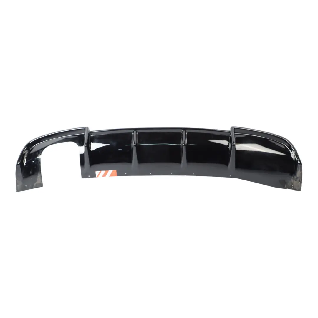 Audi A3 8V Rieger Tuning Bumper Spoiler Rear Lower Diffuser Trim Covering Black - SKU 8V3807521F - Part number 8V3807521F