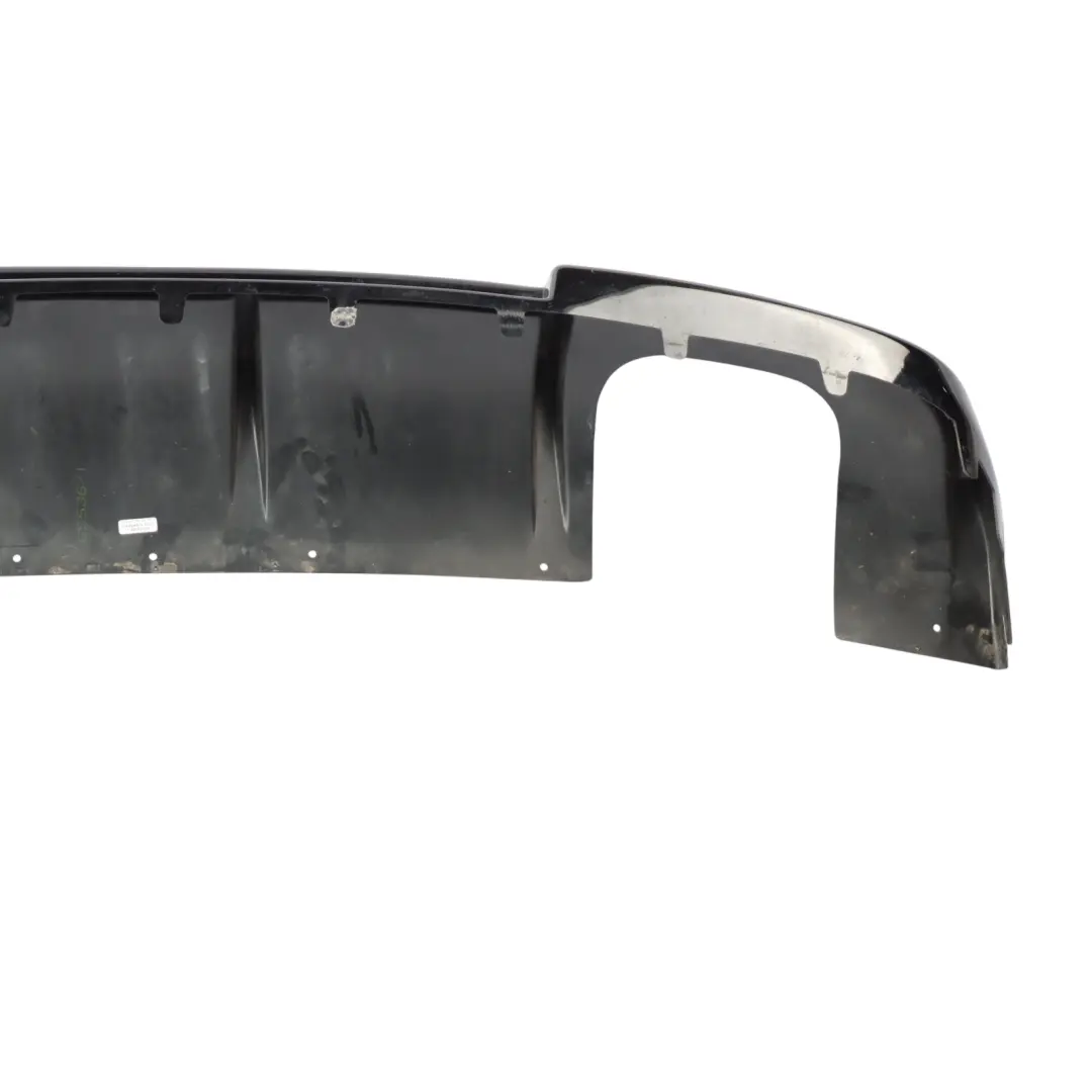 Rieger Tuning Bumper Spoiler Rear Lower Diffuser Trim Covering Black to Audi A3 8V with Part number 8V3807521F Audi A3 8V Rieger Tuning Bumper Spoiler Rear Lower Diffuser Trim Covering Black - SKU 8V3807521F - Part number 8V3807521F