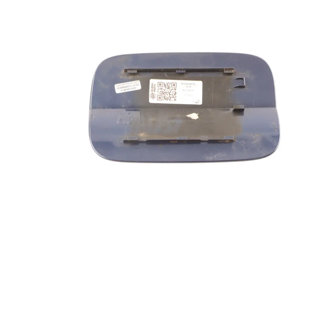 Audi A3 8V Tapa Tapón Llenado Combustible Azul Escafandra - X5Q - SKU 8V3809907A-SCB - Número de pieza 8V3809907A