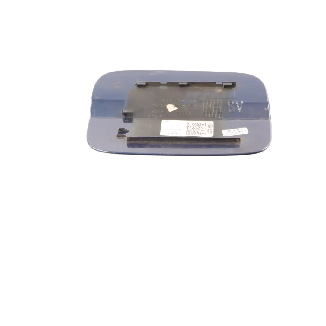 Audi A3 8V Couvercle Trappe Remplissage Carburant Bleu Scuba X5Q - SKU 8V3809907A-SCB - Numéro de pièce 8V3809907A