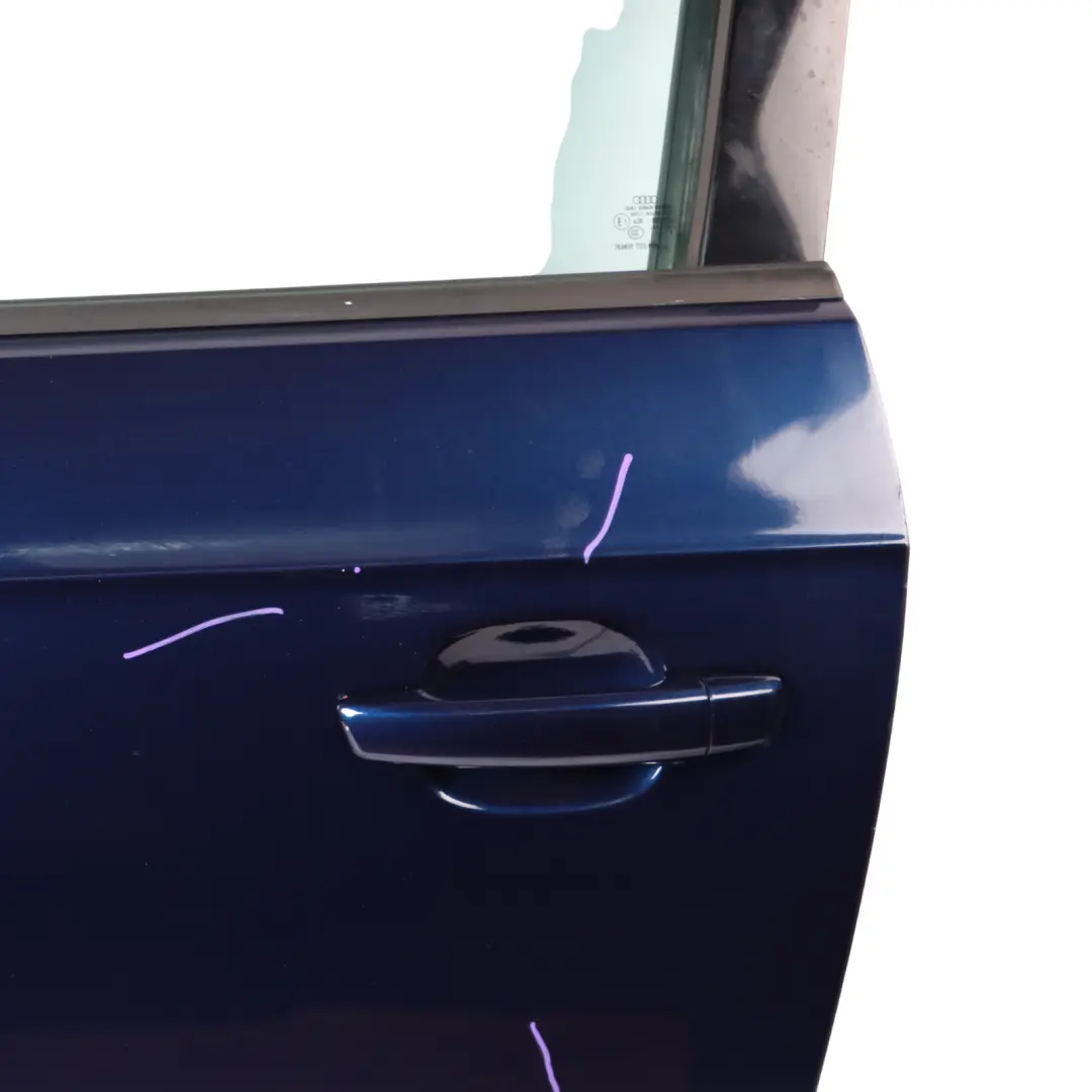 Door Front Left N/S Scuba Blue Metallic - X5Q 3-Door Variant to Audi A3 8V with Part number 8V3831051C Audi A3 8V Door Front Left N/S Scuba Blue Metallic - X5Q 3-Door Variant - SKU 8V3831051C-SCB - Part number 8V3831051C