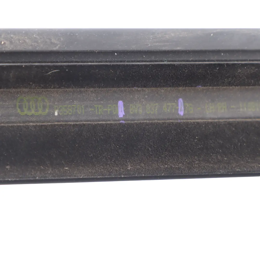 Front Door Weatherstrip Strip Seal Gasket Trim Left N/S to Audi A3 8V with Part number 8V3837477 Audi A3 8V Front Door Weatherstrip Strip Seal Gasket Trim Left N/S - SKU 8V3837477 - Part number 8V3837477