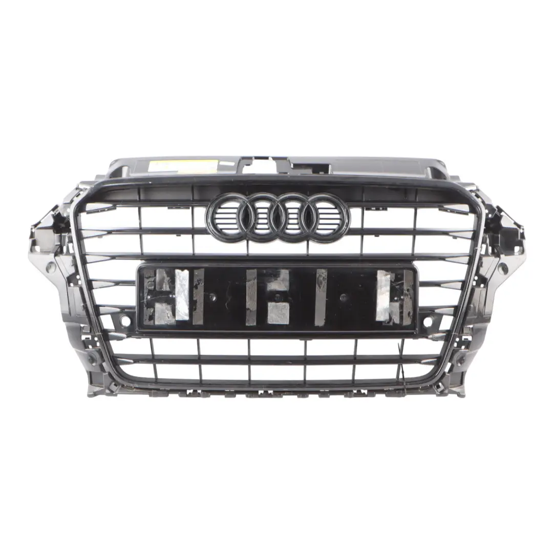 Bumper Grille Front Trim Panel Cover Centre Emblem to Audi A3 8V with Part number 8V3853651 Audi A3 8V Bumper Grille Front Trim Panel Cover Centre Emblem - SKU 8V3853651 - Part number 8V3853651