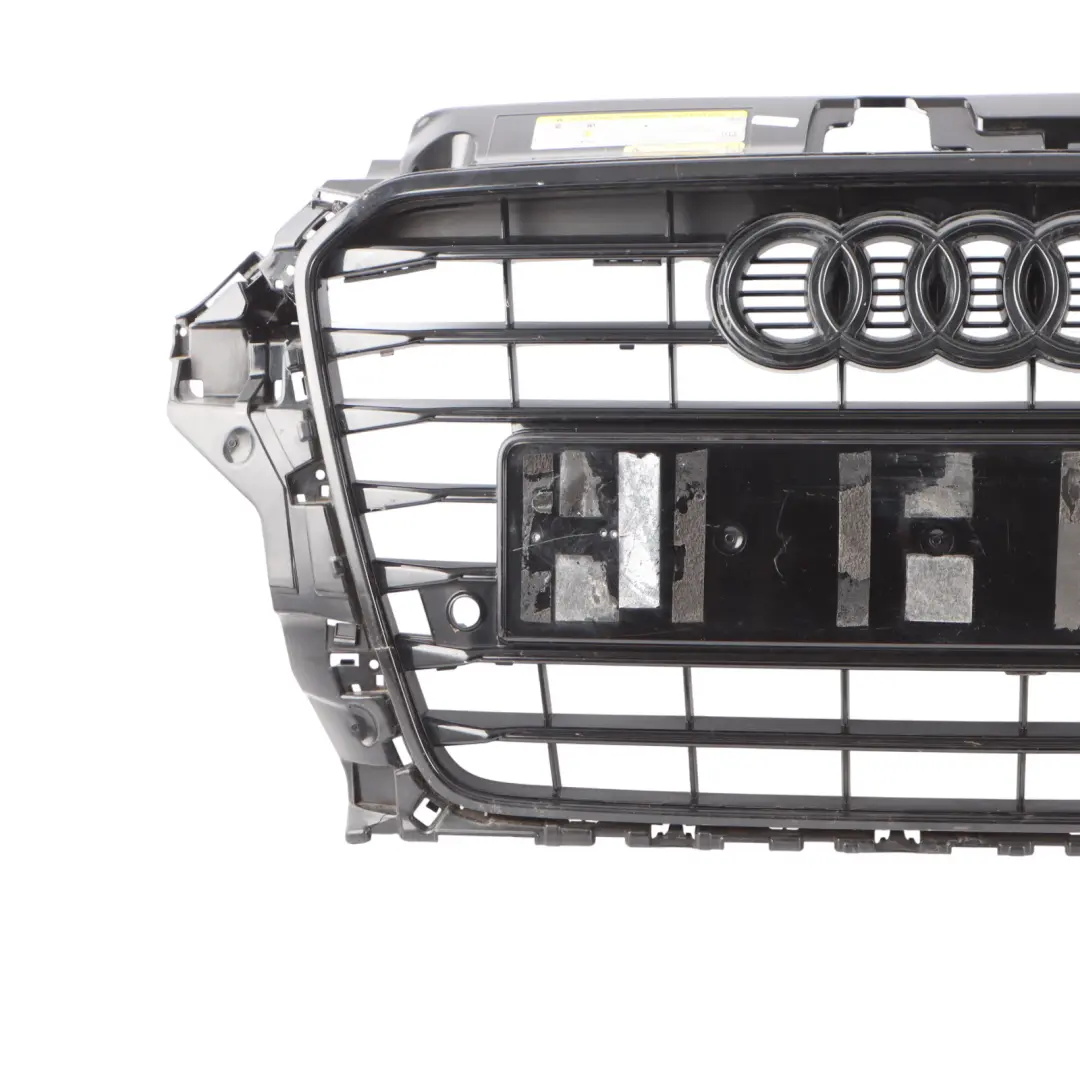Bumper Grille Front Trim Panel Cover Centre Emblem to Audi A3 8V with Part number 8V3853651 Audi A3 8V Bumper Grille Front Trim Panel Cover Centre Emblem - SKU 8V3853651 - Part number 8V3853651