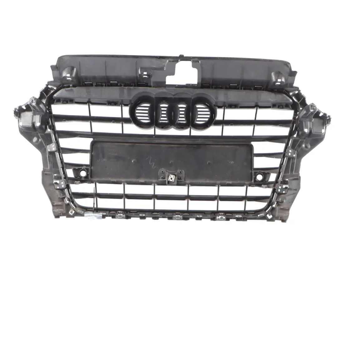 Bumper Grille Front Trim Panel Cover Centre Emblem to Audi A3 8V with Part number 8V3853651 Audi A3 8V Bumper Grille Front Trim Panel Cover Centre Emblem - SKU 8V3853651 - Part number 8V3853651