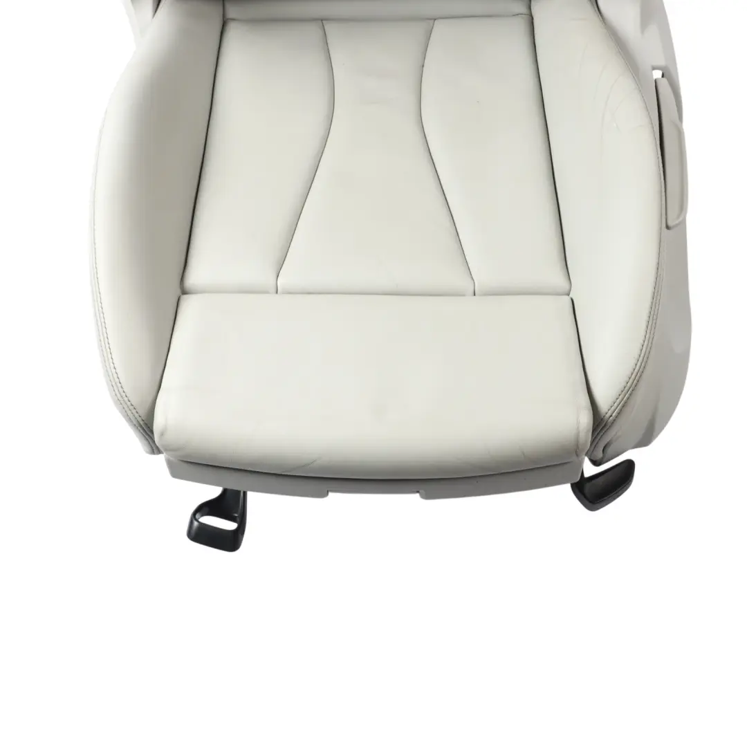 Door Seat Front Left N/S Interior Heated Leather Silver Grey to Audi A3 S3 8V 3 with Part number 8V3881805M Audi A3 S3 8V 3 Door Seat Front Left N/S Interior Heated Leather Silver Grey - SKU 8V3881805M - Part number 8V3881805M