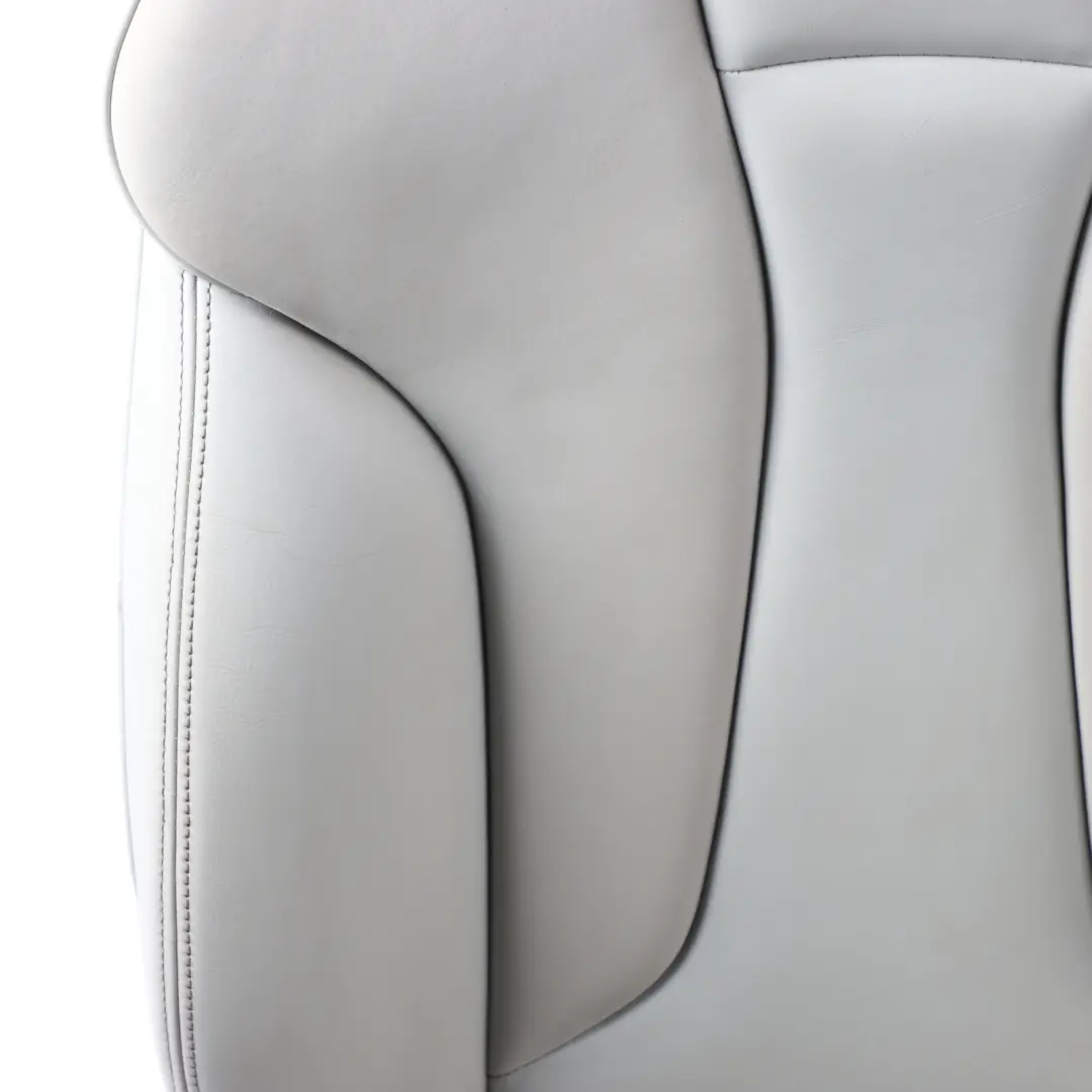 Audi A3 S3 8V 3 Door Seat Front Left N/S Interior Heated Leather Silver Grey - SKU 8V3881805M - Part number 8V3881805M
