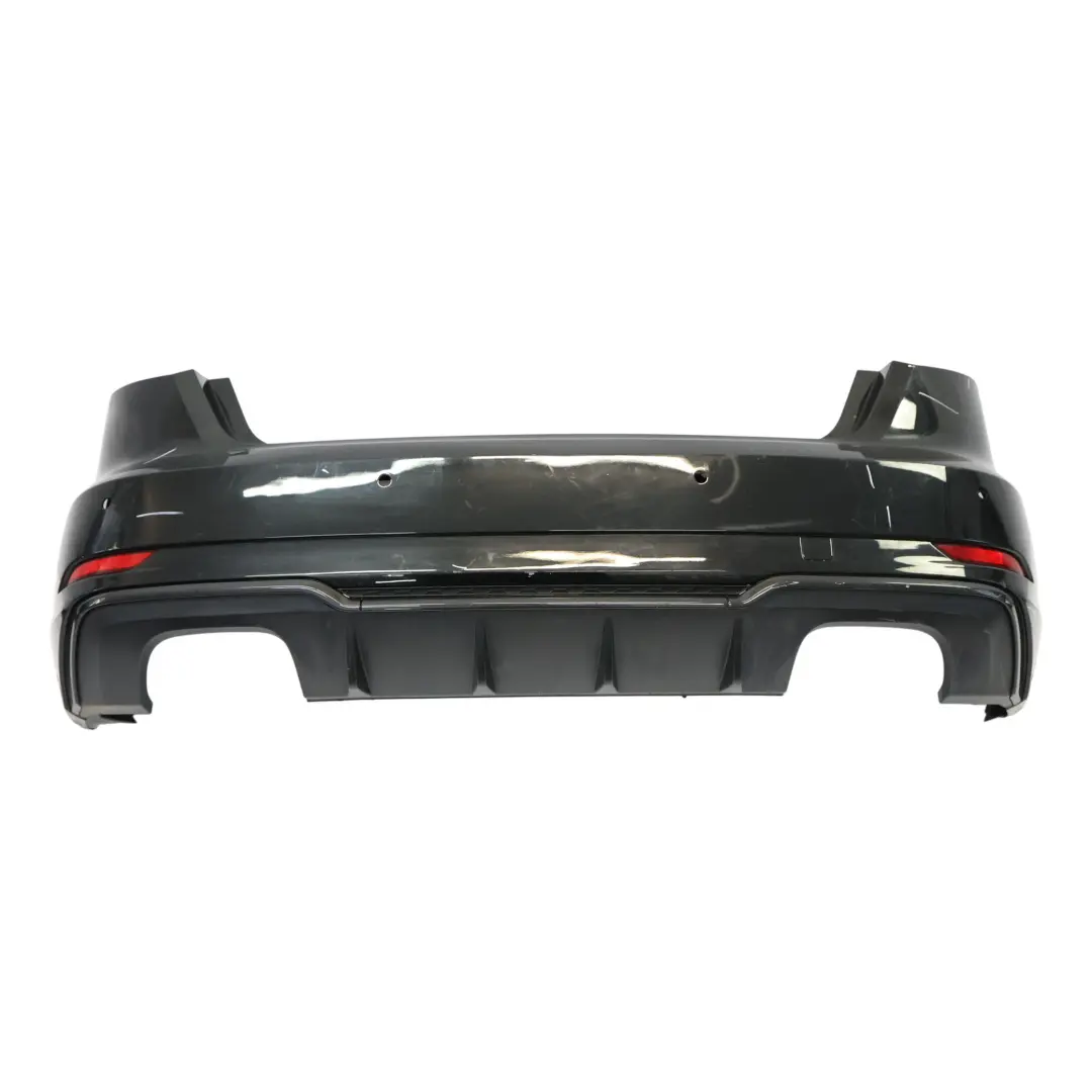 Audi S3 8V Rear Bumper Trim Panel Covering Mythical Black Metallic - Y9T - SKU 8V4807067P-MYB - Part number 8V4807067P