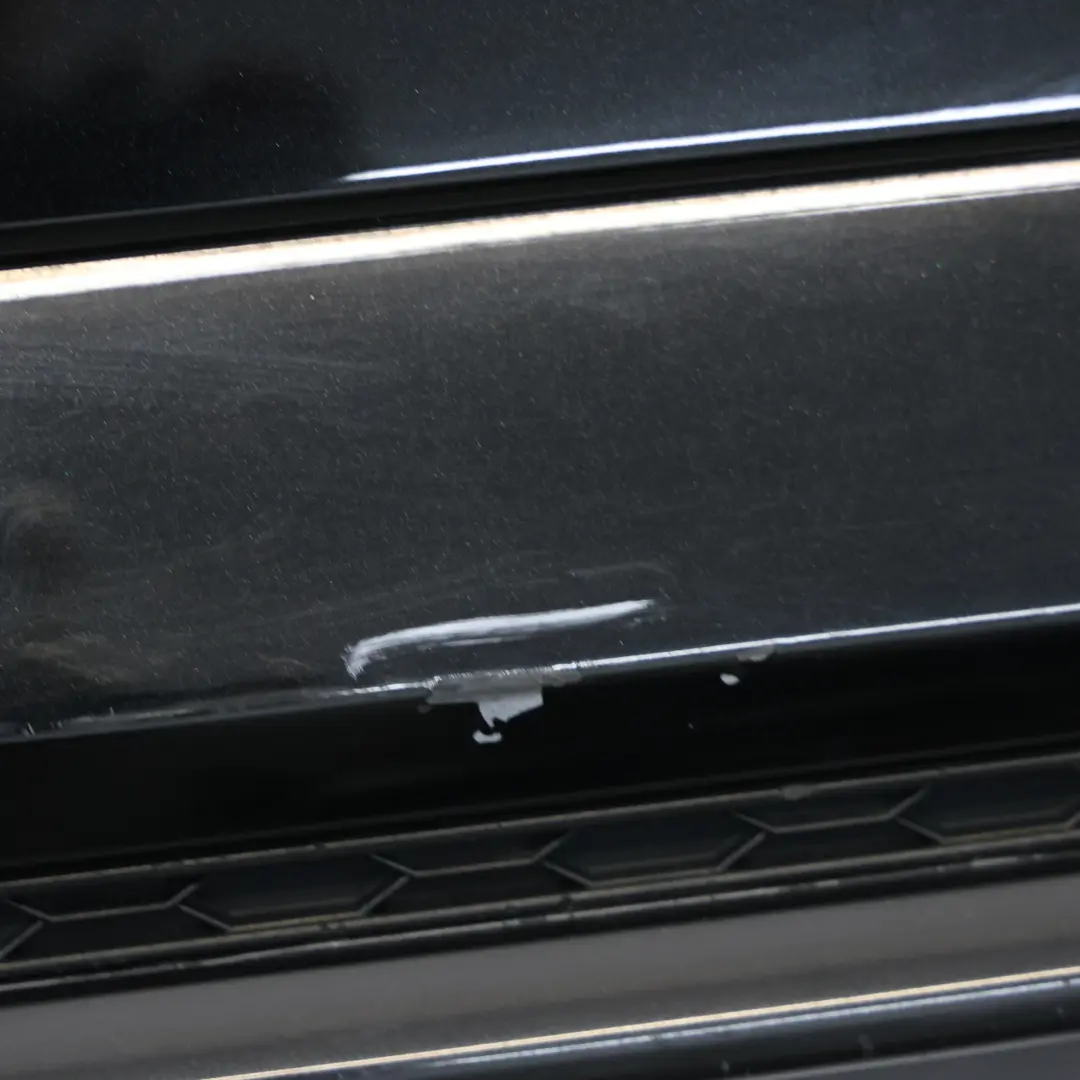 Audi S3 8V Rear Bumper Trim Panel Covering Mythical Black Metallic - Y9T - SKU 8V4807067P-MYB - Part number 8V4807067P