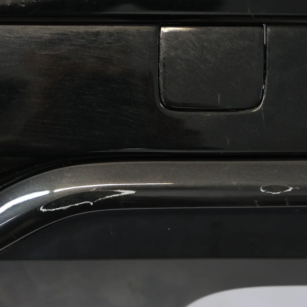 Audi S3 8V Rear Bumper Trim Panel Covering Mythical Black Metallic - Y9T - SKU 8V4807067P-MYB - Part number 8V4807067P