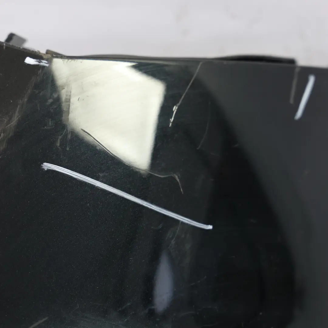 Audi S3 8V Rear Bumper Trim Panel Covering Mythical Black Metallic - Y9T - SKU 8V4807067P-MYB - Part number 8V4807067P
