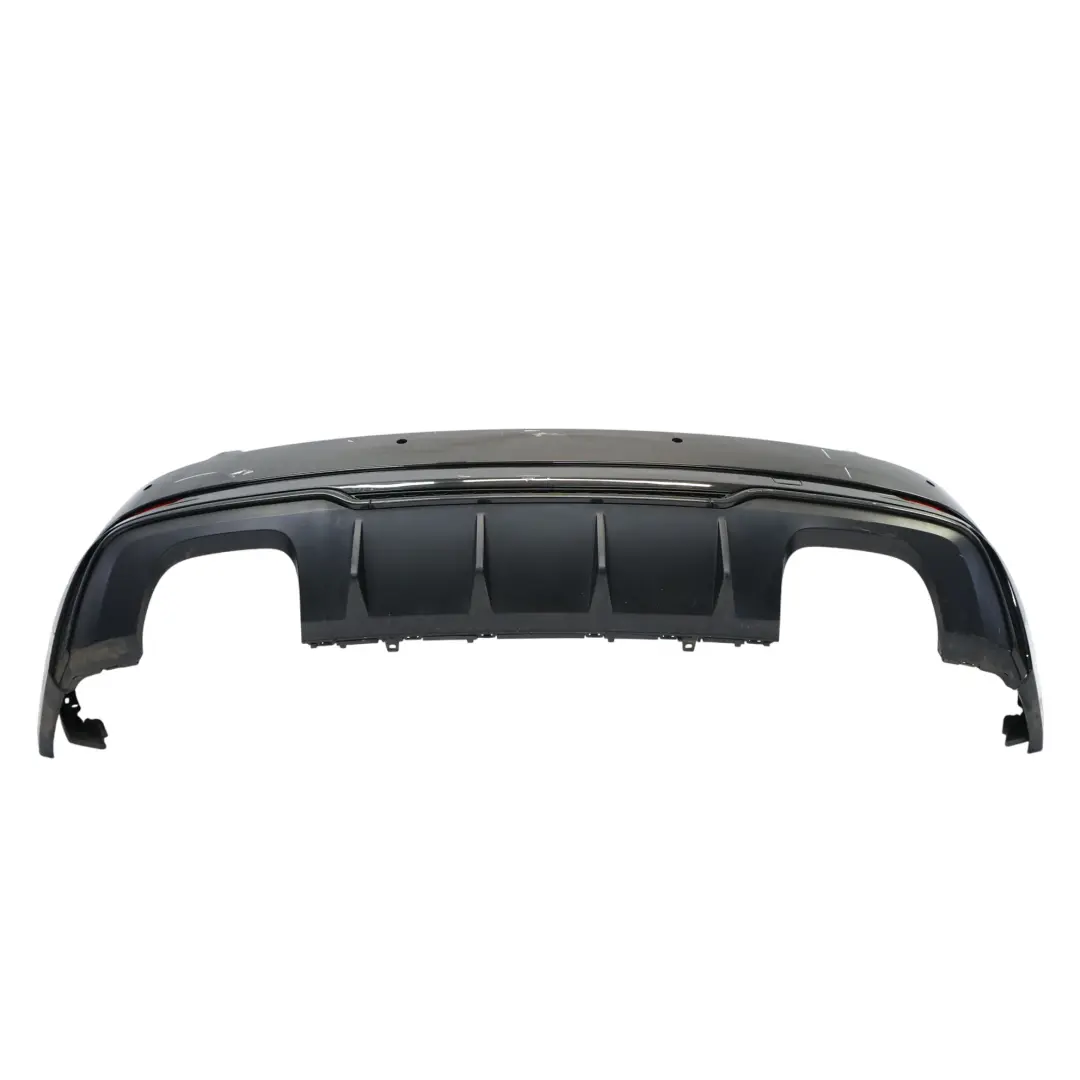 Audi S3 8V Rear Bumper Trim Panel Covering Mythical Black Metallic - Y9T - SKU 8V4807067P-MYB - Part number 8V4807067P