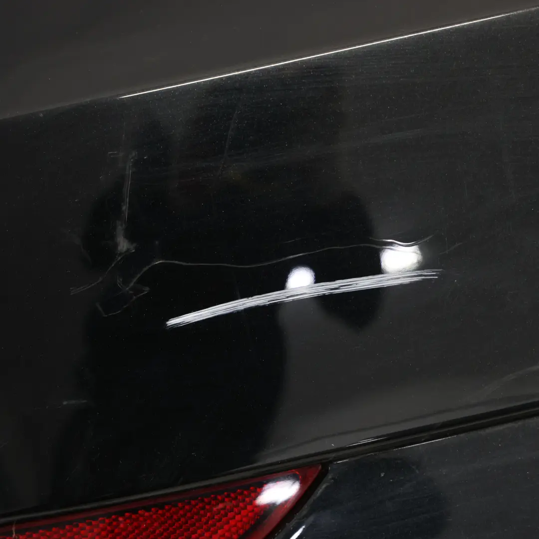 Audi S3 8V Rear Bumper Trim Panel Covering Mythical Black Metallic - Y9T - SKU 8V4807067P-MYB - Part number 8V4807067P