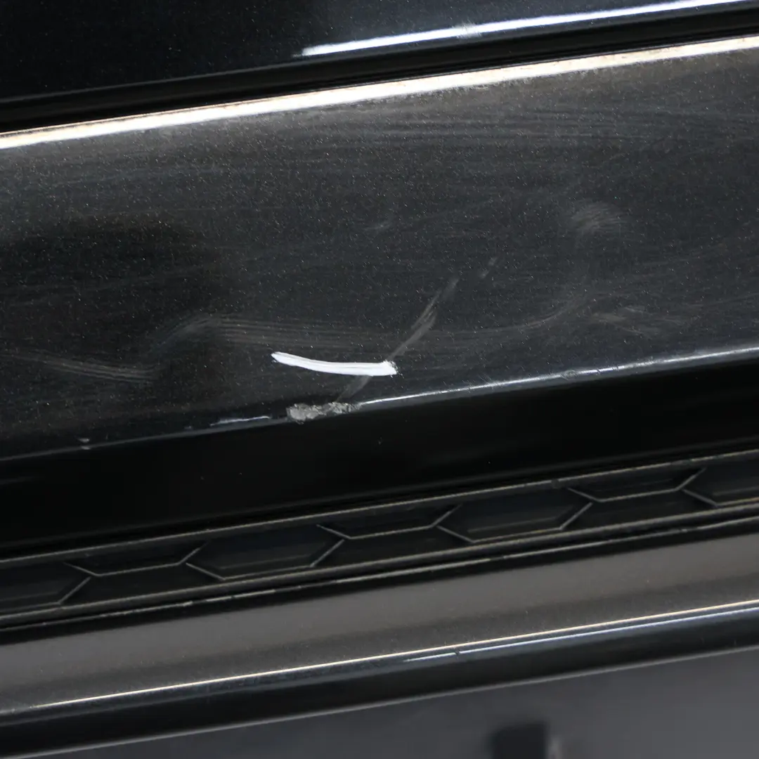 Audi S3 8V Rear Bumper Trim Panel Covering Mythical Black Metallic - Y9T - SKU 8V4807067P-MYB - Part number 8V4807067P