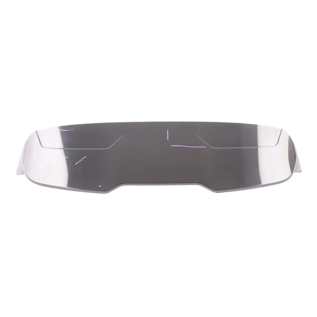Audi RS3 8V Rear Spoiler Boot Lid Tailgate Trim Panel Cover Mythical Black - Y9T - SKU 8V4827933D - Part number 8V4827933D