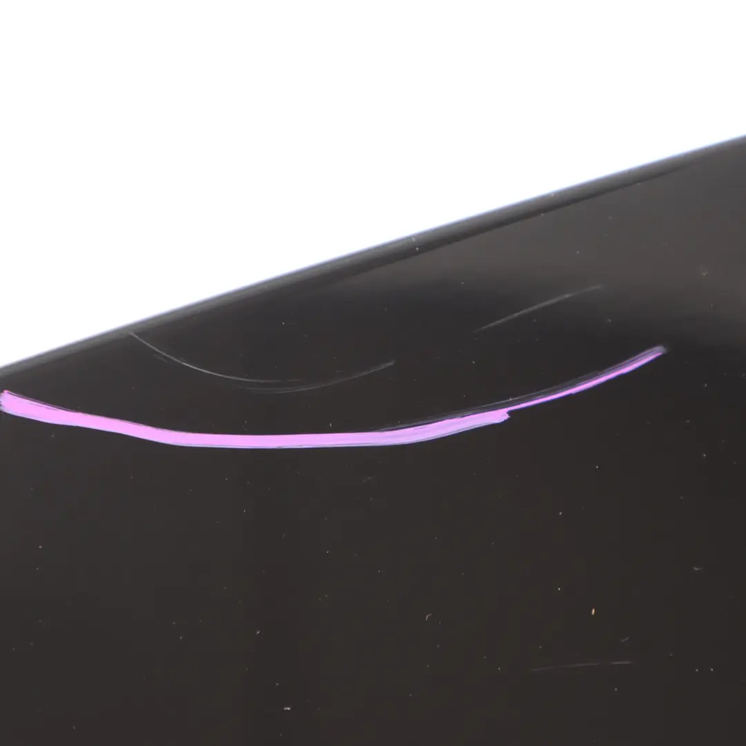 Audi RS3 8V Rear Spoiler Boot Lid Tailgate Trim Panel Cover Mythical Black - Y9T - SKU 8V4827933D - Part number 8V4827933D