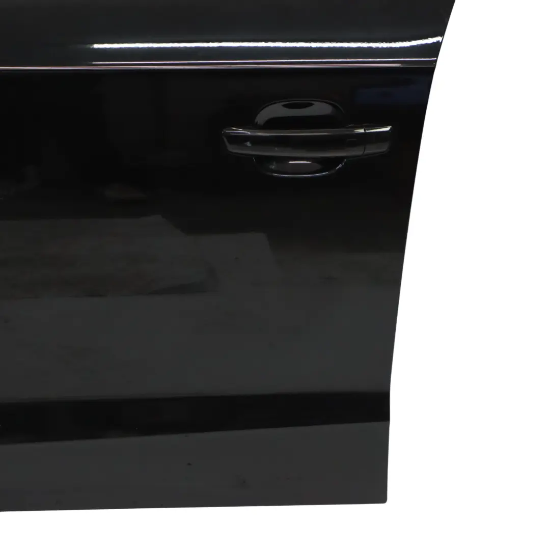 Door Front Left N/S Mythical Black Metallic - Y9T to Audi A3 8V with Part number 8V4831051E Audi A3 8V Door Front Left N/S Mythical Black Metallic - Y9T - SKU 8V4831051E-MYB1 - Part number 8V4831051E