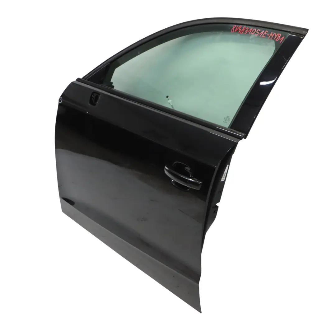 Puerta Delantera Izquierda Mythical Black Metallic Negro - Y9T para Audi A3 8V con número de pieza 8V4831051E Audi A3 8V Puerta Delantera Izquierda Mythical Black Metallic Negro - Y9T - SKU 8V4831051E-MYB1 - Número de pieza 8V4831051E