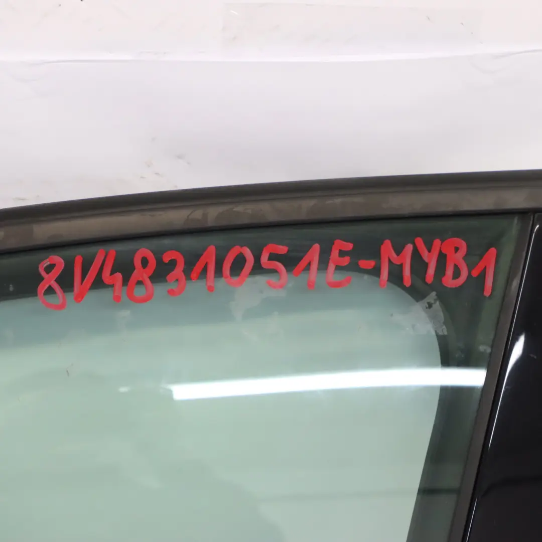 Audi A3 8V Tür Vorne Links Mythical Black Metallic Schwarz - Y9T - SKU 8V4831051E-MYB1 - Teilenummer 8V4831051E