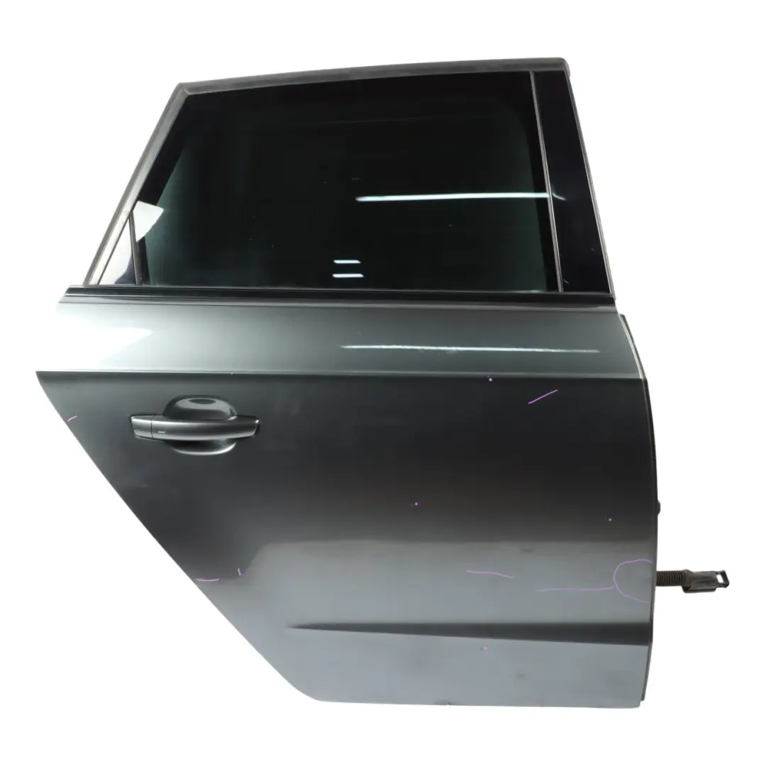 Door Rear Right O/S Daytona Grey Metallic - Z7S to Audi A3 8V with Part number 8V4833052B Audi A3 8V Door Rear Right O/S Daytona Grey Metallic - Z7S - SKU 8V4833052B-DGR - Part number 8V4833052B