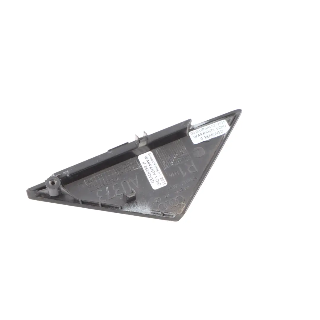 Audi A3 8V Sportback Front Right O/S Door Corner Cover High Gloss Black - SKU 8V4837638A - Part number 8V4837638A