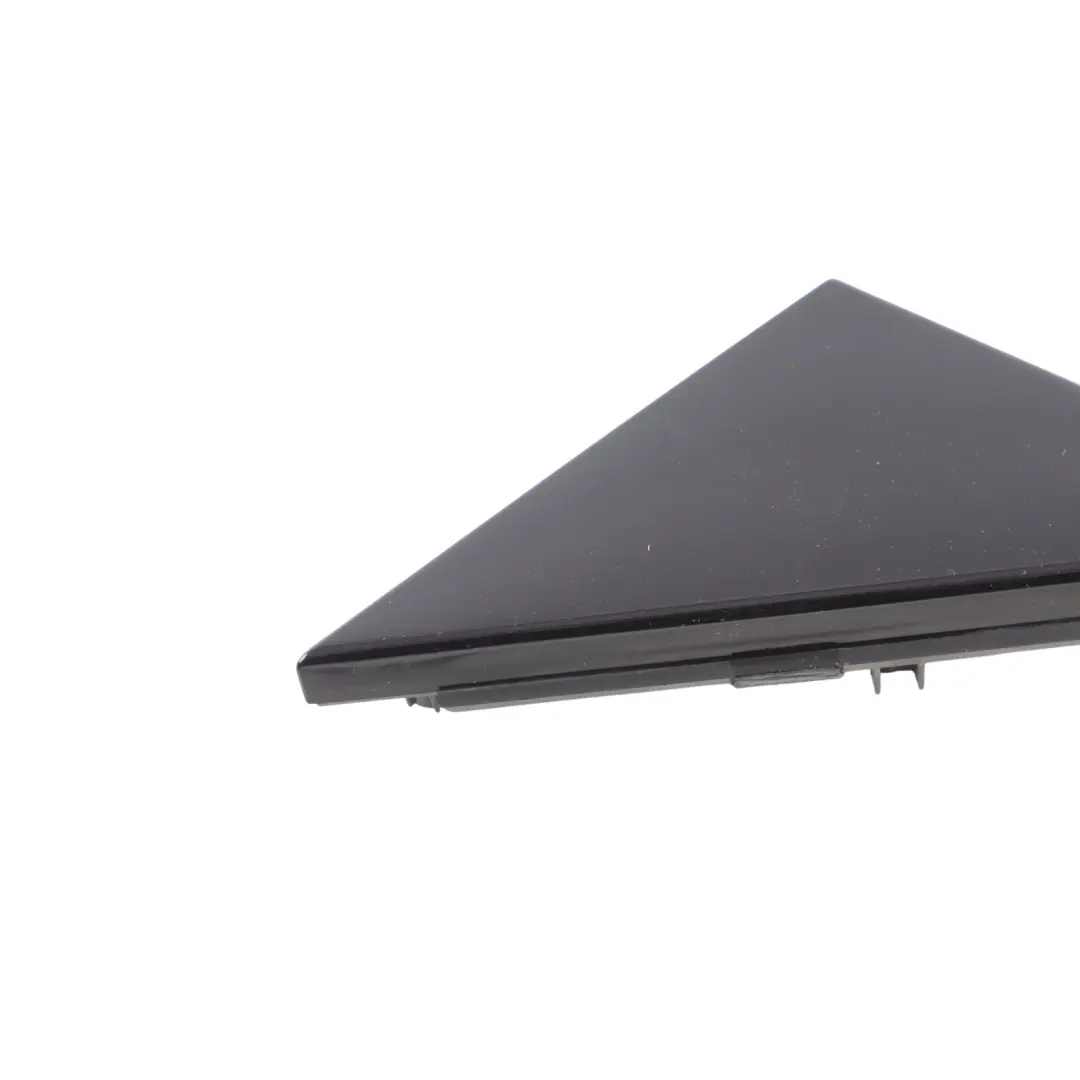 Audi A3 8V Sportback Front Right O/S Door Corner Cover High Gloss Black - SKU 8V4837638A - Part number 8V4837638A