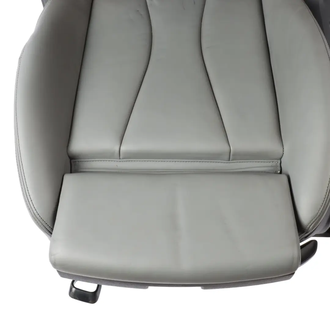 Door Seat Front Left N/S Interior Heated Leather Grey Anthracite to Audi A3 S3 8V 5 with Part number 8V4881805AP Audi A3 S3 8V 5 Door Seat Front Left N/S Interior Heated Leather Grey Anthracite - SKU 8V4881805AP-2 - Part number 8V4881805AP