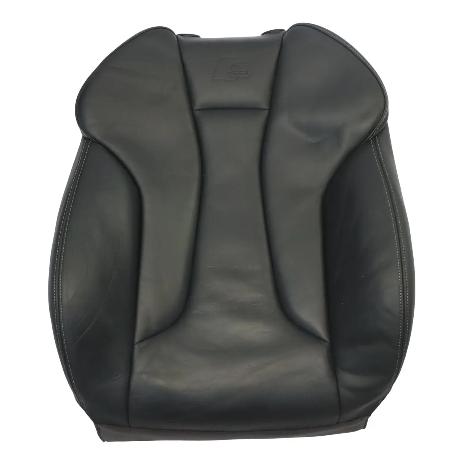 Audi A3 S3 8V Front Seat Backrest Left N/S Heated Leather Soul Black Grey