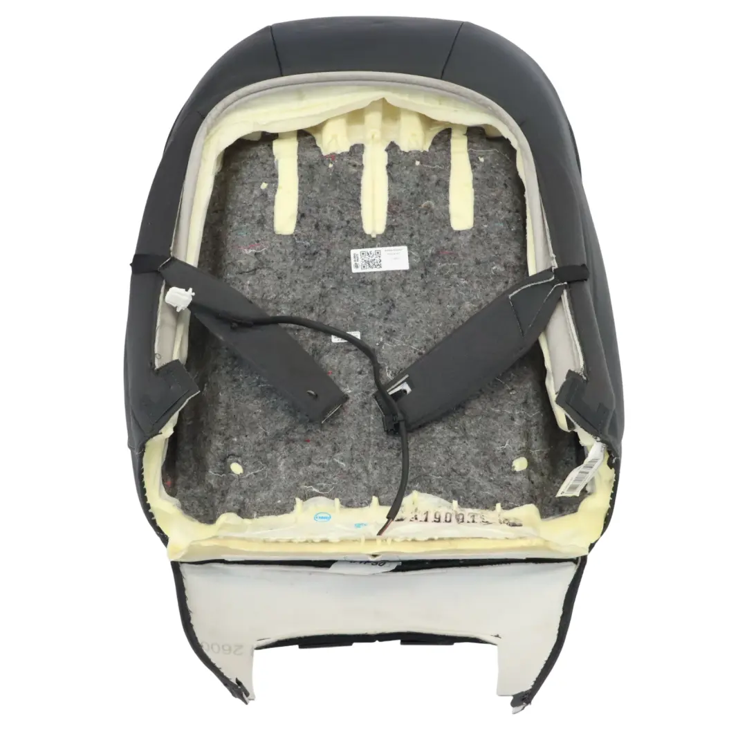 Audi A3 S3 8V Front Seat Backrest Left N/S Heated Leather Soul Black Grey - SKU 8V4881805AP - Part number 8V4881805AP
