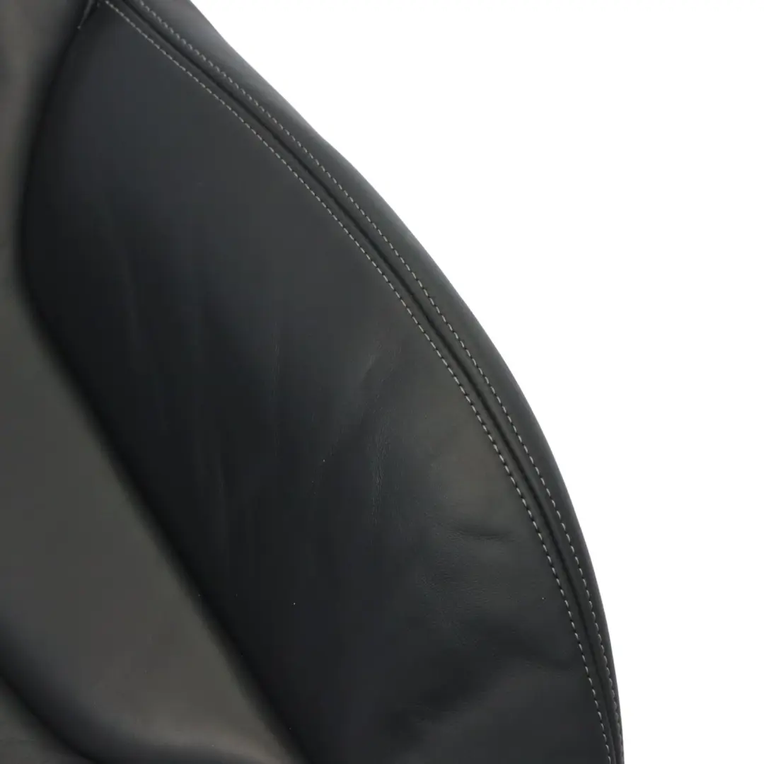 Audi A3 S3 8V Front Seat Backrest Left N/S Heated Leather Soul Black Grey - SKU 8V4881805AP - Part number 8V4881805AP