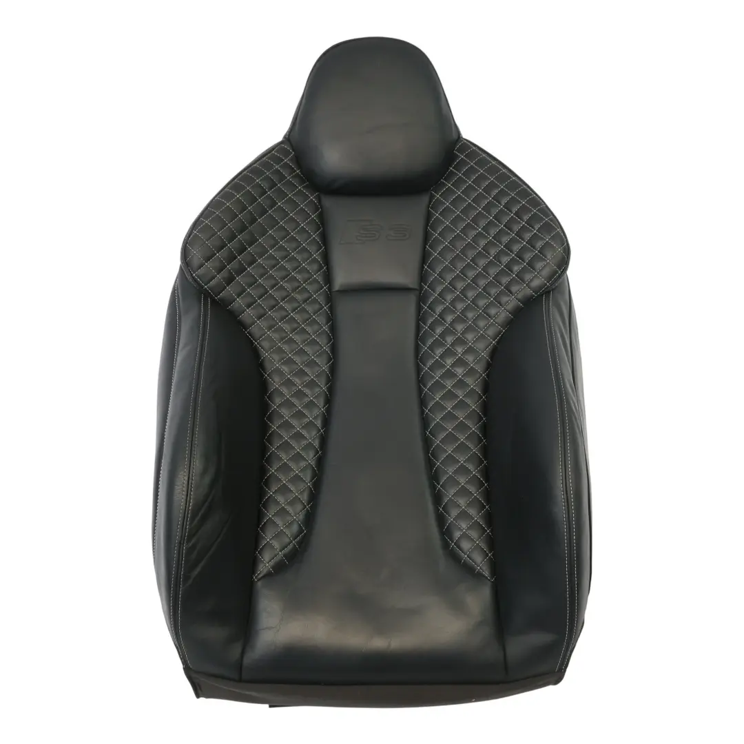 Audi S3 8V Front Seat Back Rest Cover S Line Cushion Right O/S - SKU 8V4881806P - Part number 8V4881806P